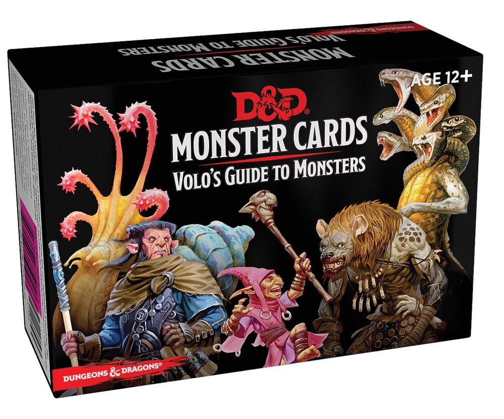 D&D Monster Cards - Volos Guide to Monsters (81 Cards) - EN