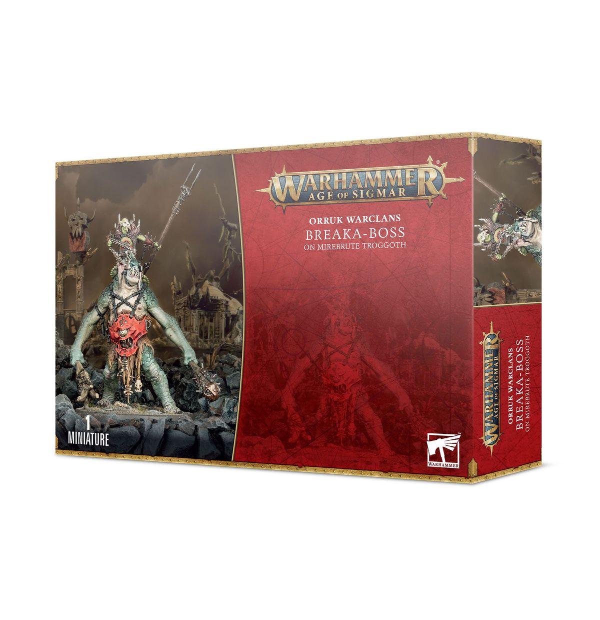 Orruk Warclans: Brechaboss auf Torfbestien-Troggoth Orruk Warclans: Brechaboss auf Torfbestien-Troggoth