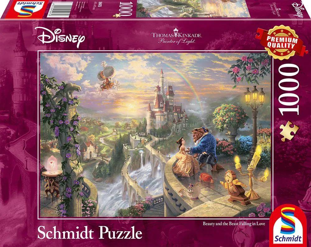 Thomas Kinkade Studios: Disney Dreams Collection - Die Schöne und das Biest, 1.000 Teile Puzzle