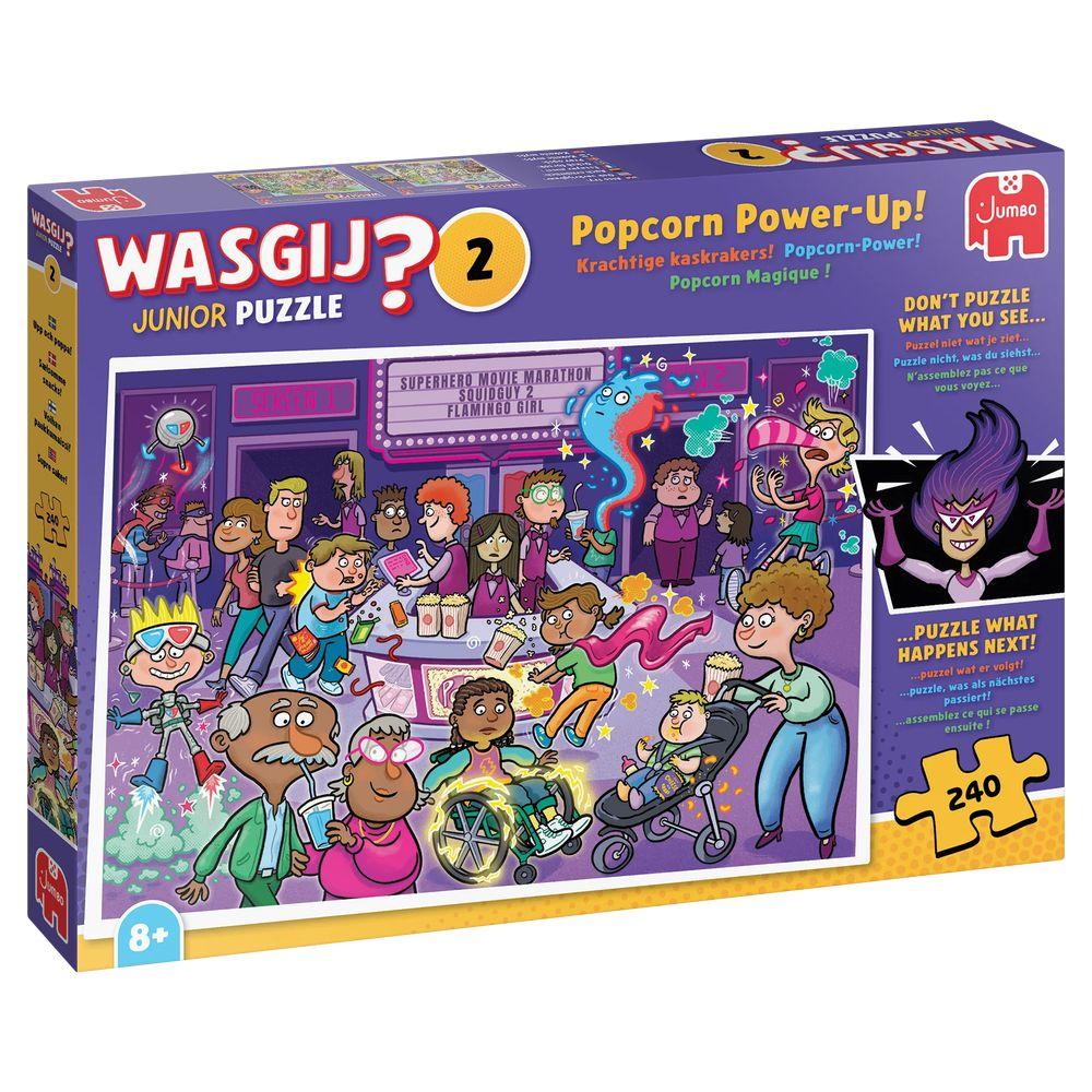 Wasgij Junior 2 - Popcorn- Power! (240 Teile)