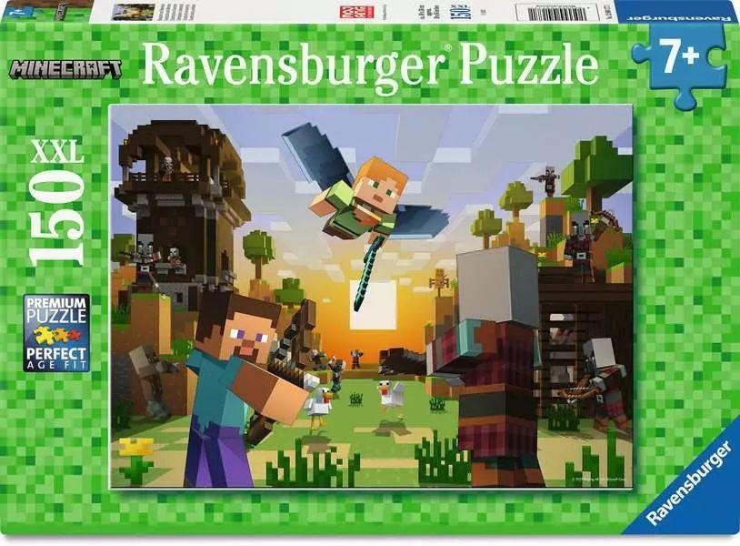 Kinderpuzzle 150 XXL Teile - Minecraft - Baukunst und Abenteuer