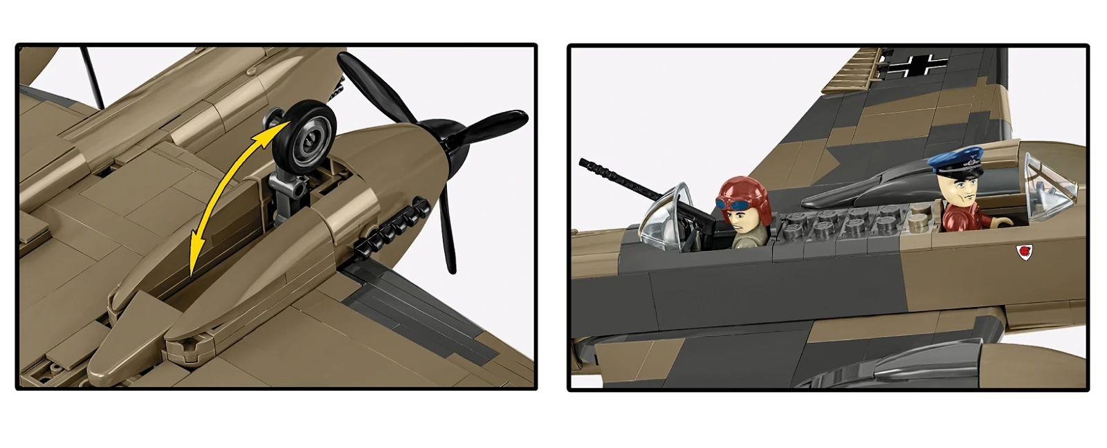 573 PCS HC WWII/ 5777/ Messerschmitt Bf 110C