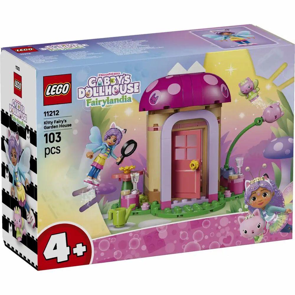LEGO GABBY'S DOLLHOUSE Kitty Fees Gartenhaus