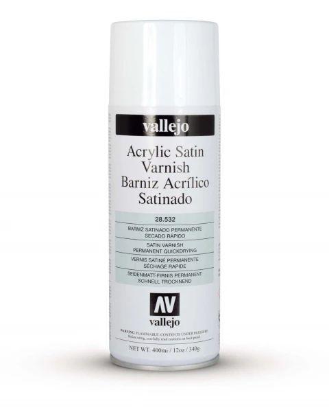 Vallejo Premium Varnish Spray Satin (Satinlack) (400ml)