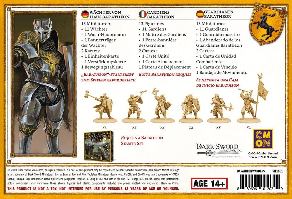 A Song of Ice & Fire - Baratheon Wardens (Wächter von Haus Baratheon)