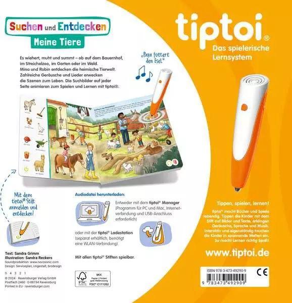 tiptoi - Suchen und Entdecken: Meine Tiere tiptoi - Suchen und Entdecken: Meine Tiere