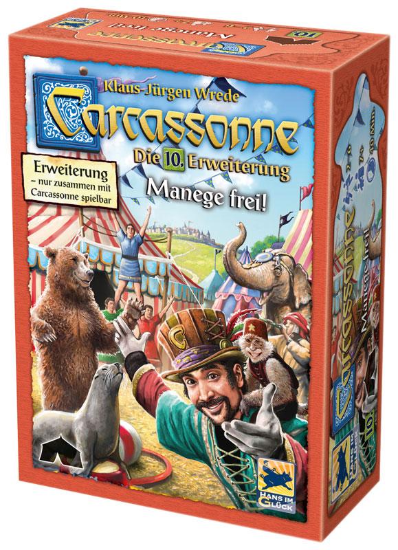 Carcassonne 2. Edition Erweiterung 10: Manege frei! (eol)