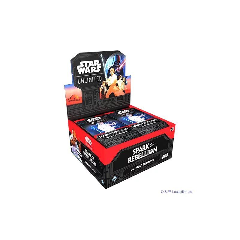  Star Wars: Unlimited - Spark of Rebellion Booster Display (24)