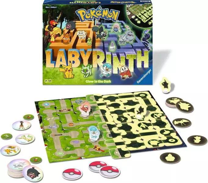 Pokémon Labyrinth Glow in the Dark