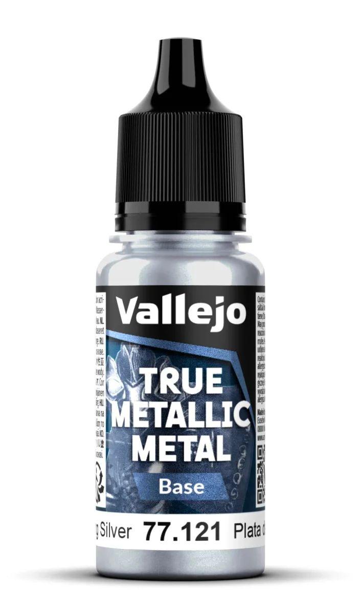 Sterling Silver 18 ml - True Metallic Metal Base