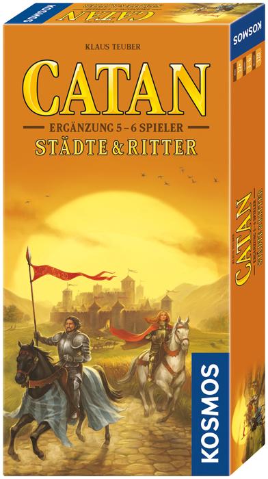 Die Siedler von CATAN - Ergänzung 5 - 6 Spieler - Städte & Ritter