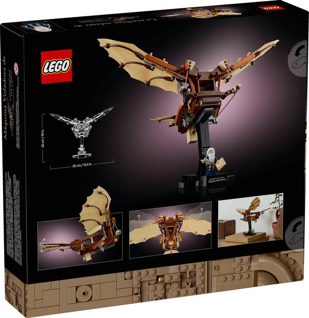 LEGO Icons Leonardo da Vincis Fluggerät