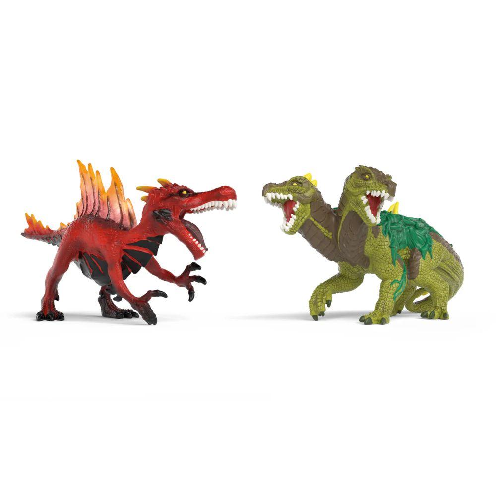 schleich Eldrador Creatures Feuersaurier vs. Dschungelechse schleich Eldrador Creatures Feuersaurier vs. Dschungelechse