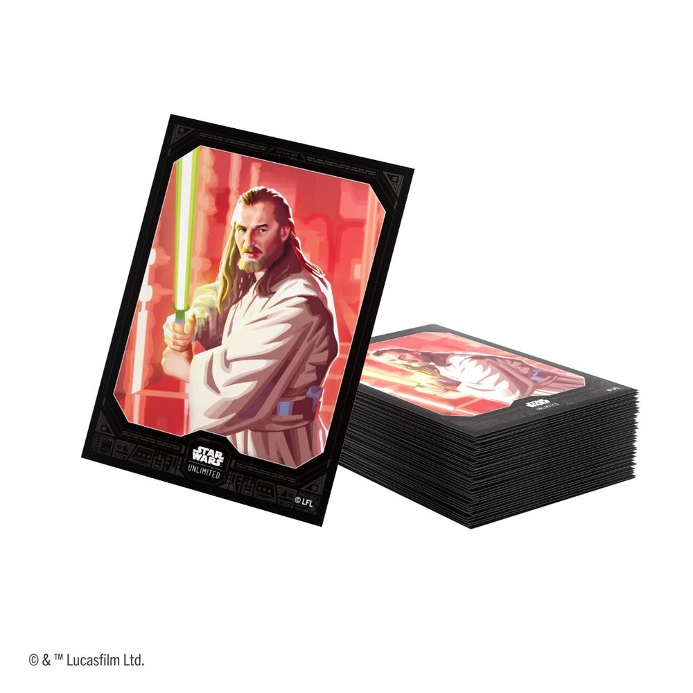 Star Wars: Unlimited Premium Art Sleeves - Qui-Gon Jinn Star Wars: Unlimited Premium Art Sleeves - Qui-Gon Jinn