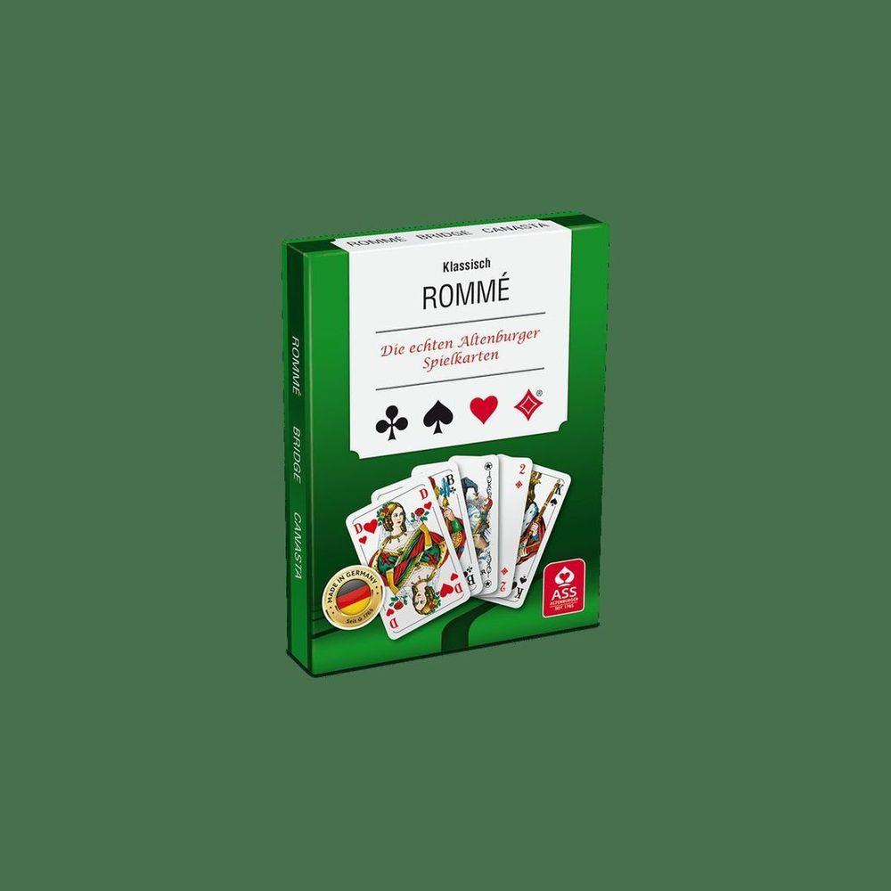 Rommé, französisches Bild in Stülpschachtel
