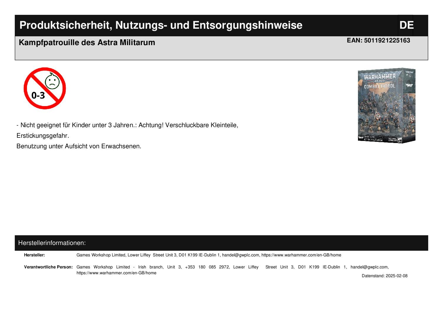 Kampfpatrouille des Astra Militarum Kampfpatrouille des Astra Militarum