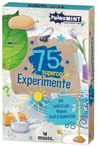 PhänoMINT 75 supercoole Experimente Licht & Luft, Wasser, Kraft & Elektrizität
