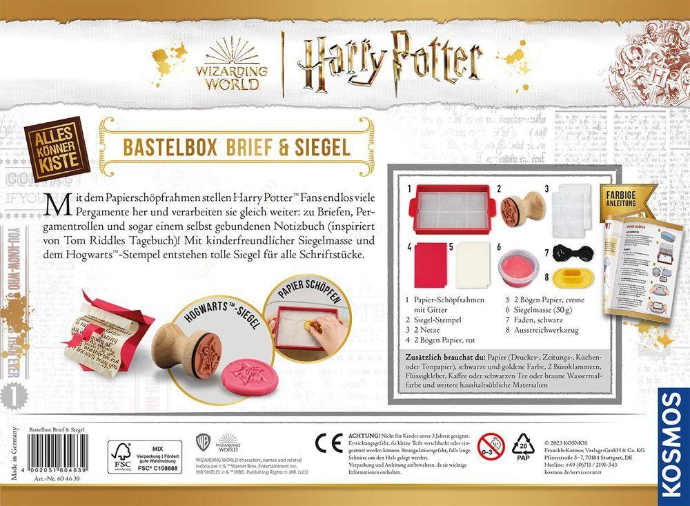 Harry Potter Bastelbox - Brief und Siegel