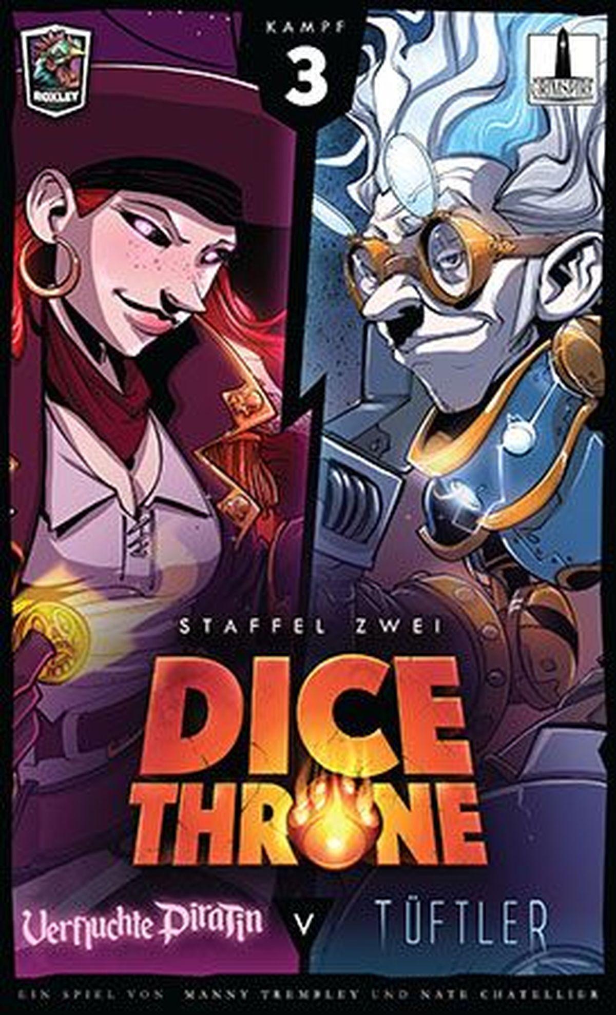 Dice Throne - Tüftler vs. Verfluchte Piratin