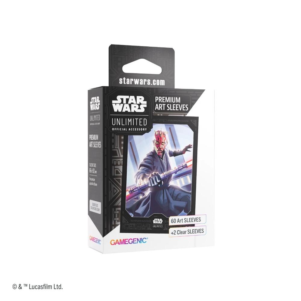 Star Wars: Unlimited Premium Art Sleeves - Darth Maul Star Wars: Unlimited Premium Art Sleeves - Darth Maul