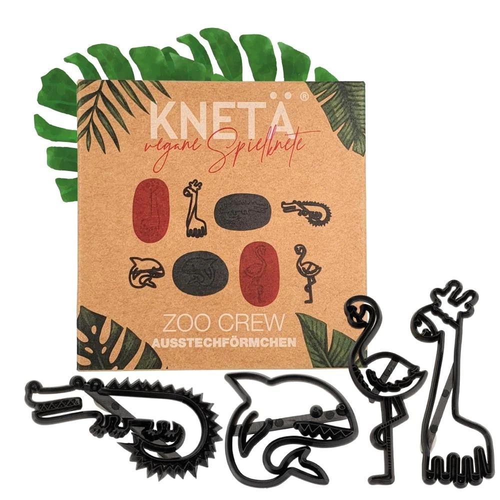 KNETÄ Ausstechförmchen 2D *Zoo Crew*