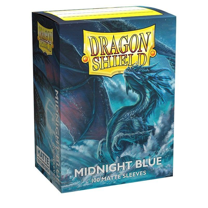 Dragon Shield: Matte - Midnight Blue (100)