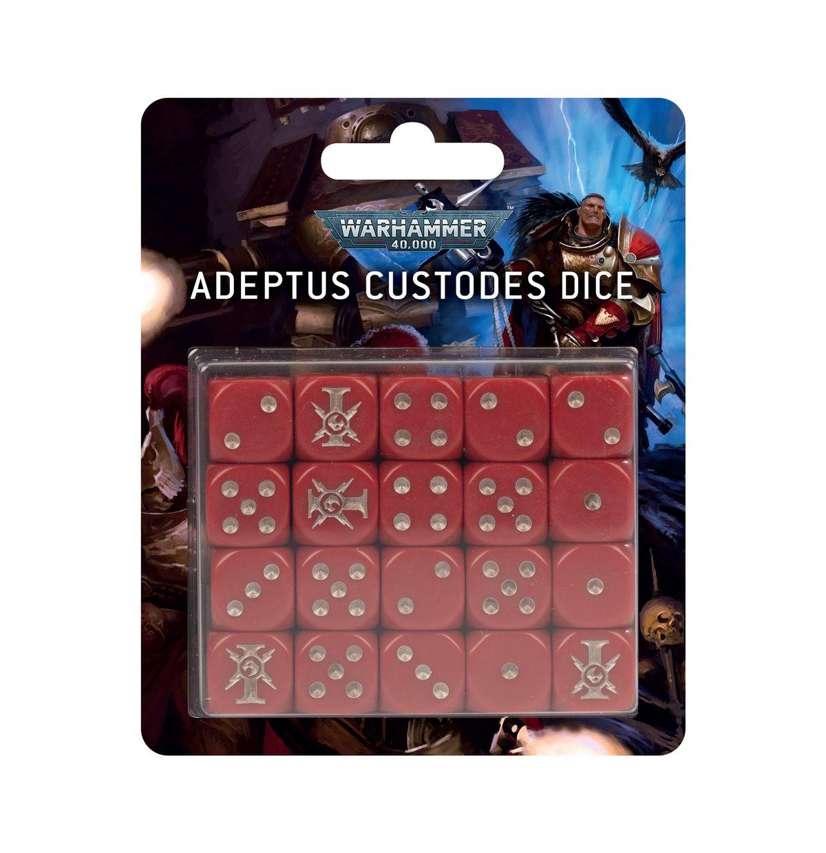 Warhammer 40.000: Adeptus Custodes Dice