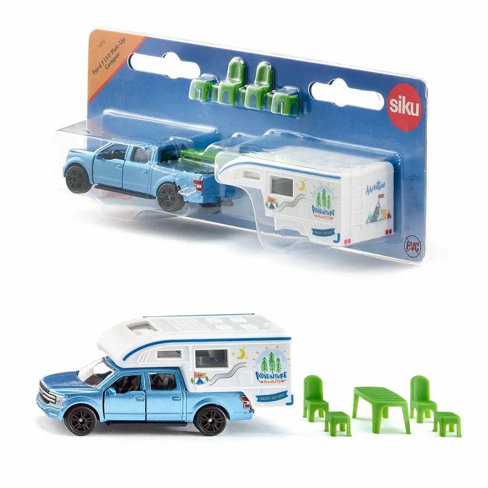 siku Ford F150 Pick-Up Camper mit Zubehör
