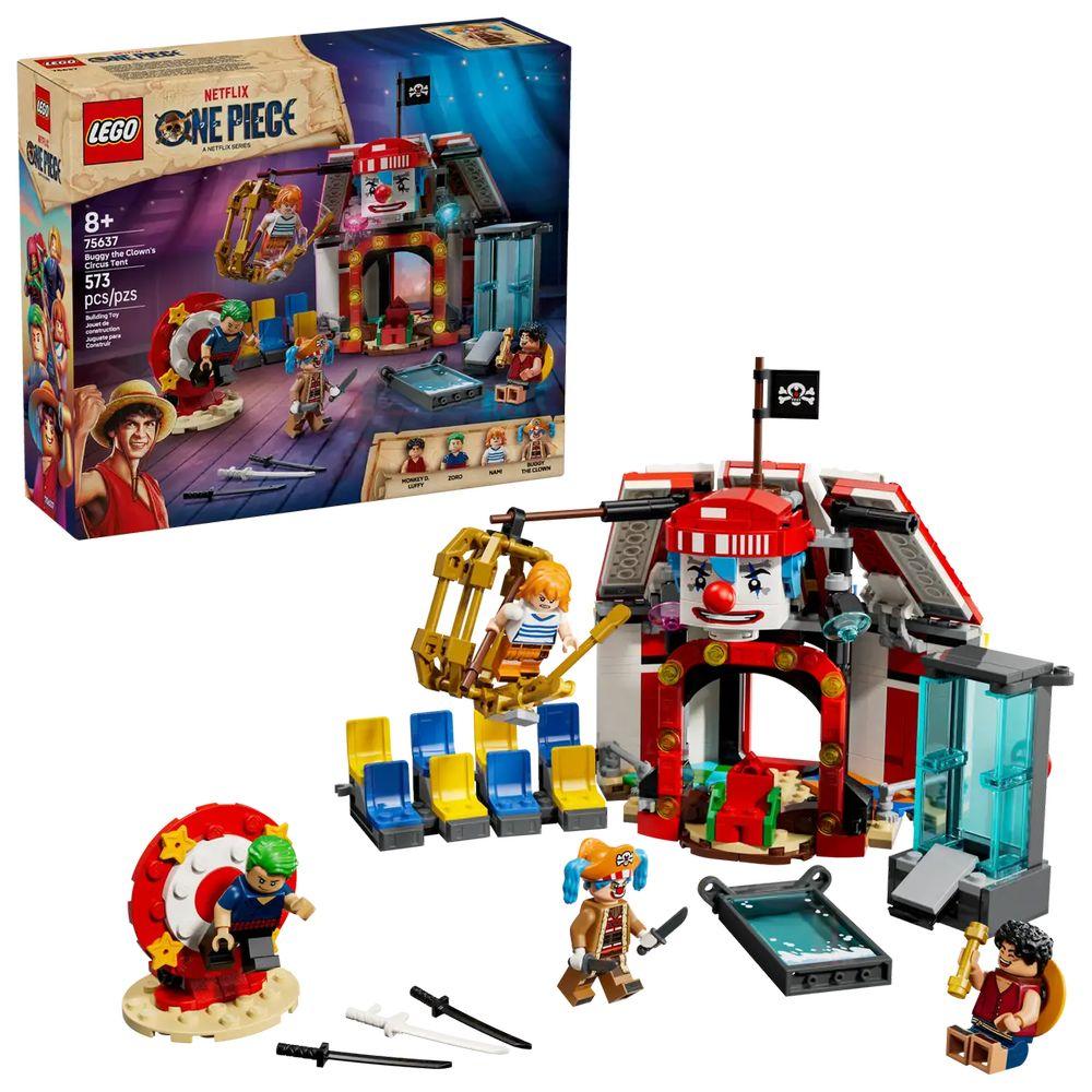 LEGO One Piece Zirkuszelt von Buggy dem Clown LEGO One Piece Zirkuszelt von Buggy dem Clown