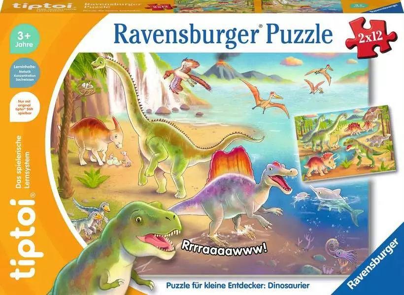 tiptoi Puzzle für kleine Entdecker: Dinosaurier - Kinderpuzzle ab 3 Jahren