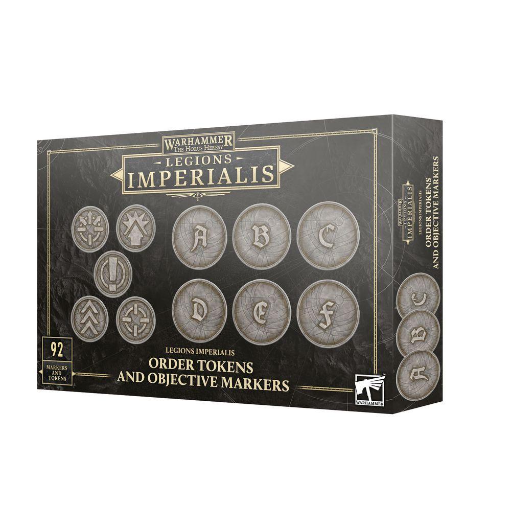 Legions Imperialis: Order Tokens and Objectives Markers Legions Imperialis: Order Tokens and Objectives Markers