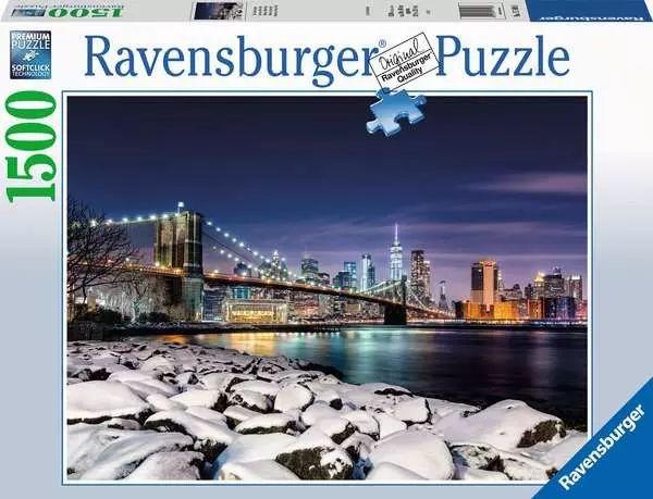 Puzzle: Winter in New York (1500 Teile)