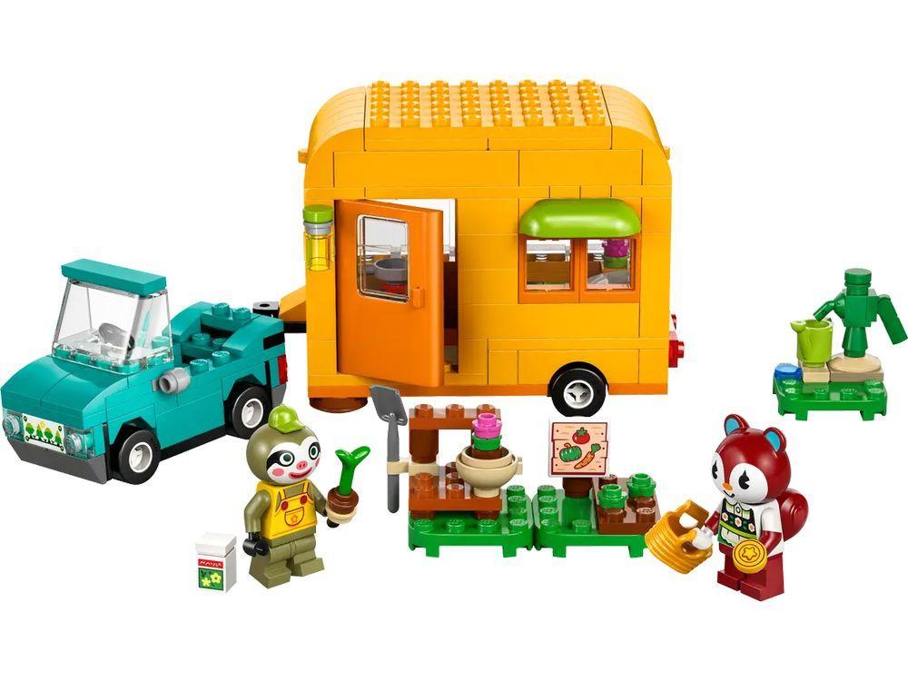 LEGO Animal Crossing Gerds Wohnwagen & Gärtnerei