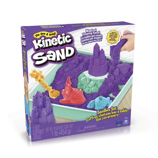 Kinetic Sand Sand Box Set Lila (454g)