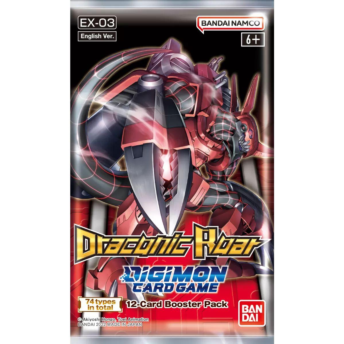 Digimon Card Game - Draconic Roar Booster EX-03 - EN Digimon Card Game - Draconic Roar Booster EX-03 - EN