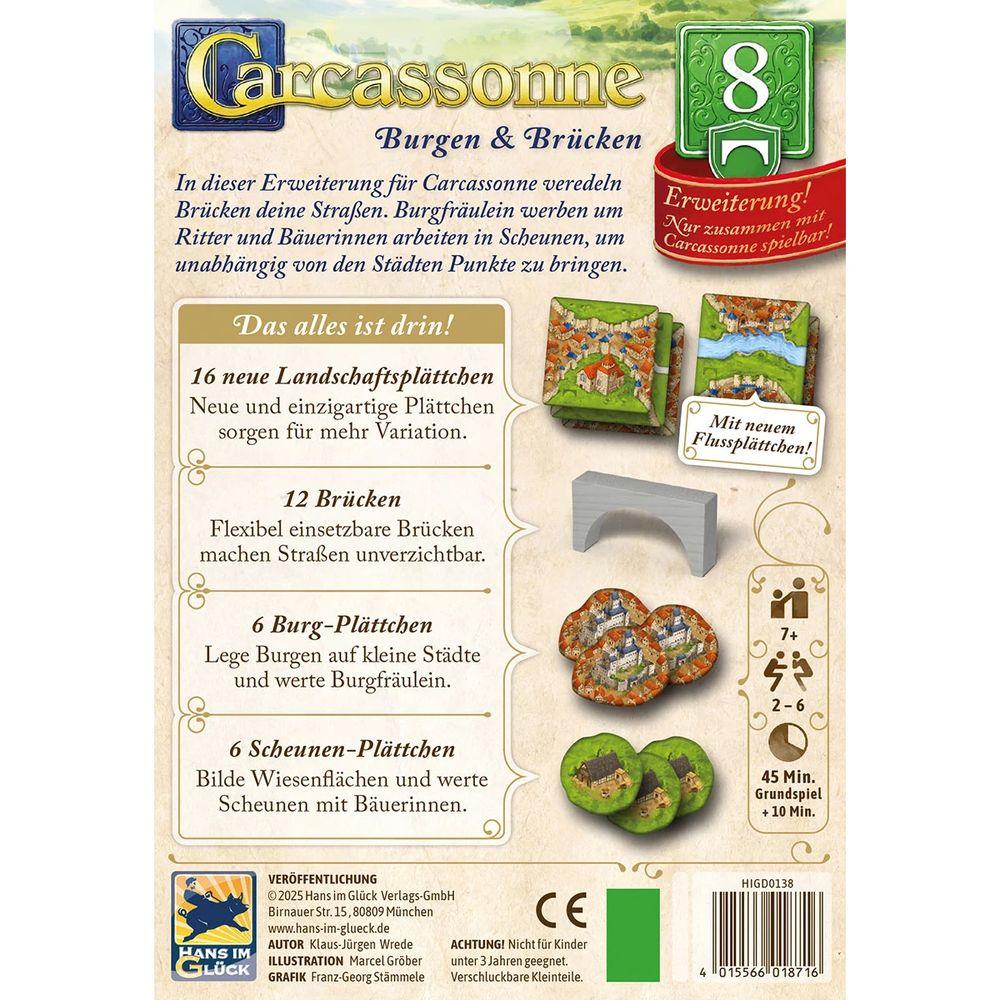 Carcassonne  Burgen & Brücken (Erw. 8)