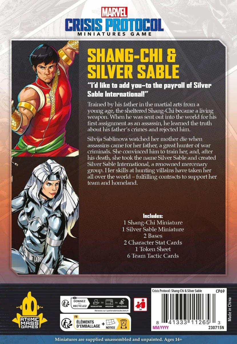 Marvel: Crisis Protocol - Shang-Chi & Silver Sable Marvel: Crisis Protocol - Shang-Chi & Silver Sable