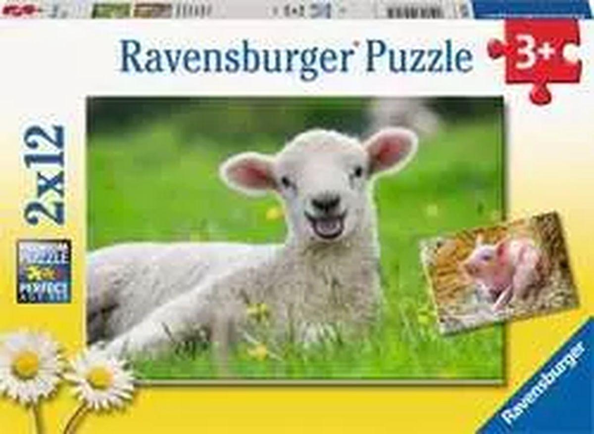 Puzzle: Unsere Bauernhoftiere