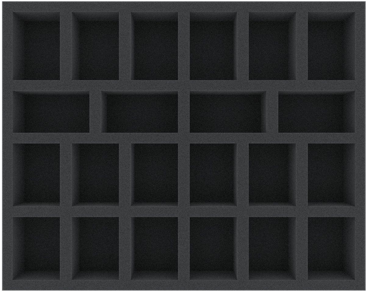 Feldherr Full-Size Schaumstoffeinlage für Space Marines - 22 Fächer