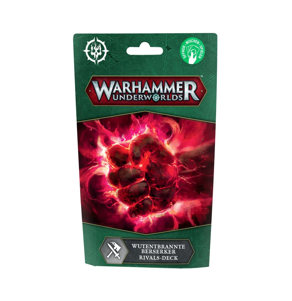 Warhammer Underworlds: Wutentbrannte Berserker Rivals~Deck deutsch