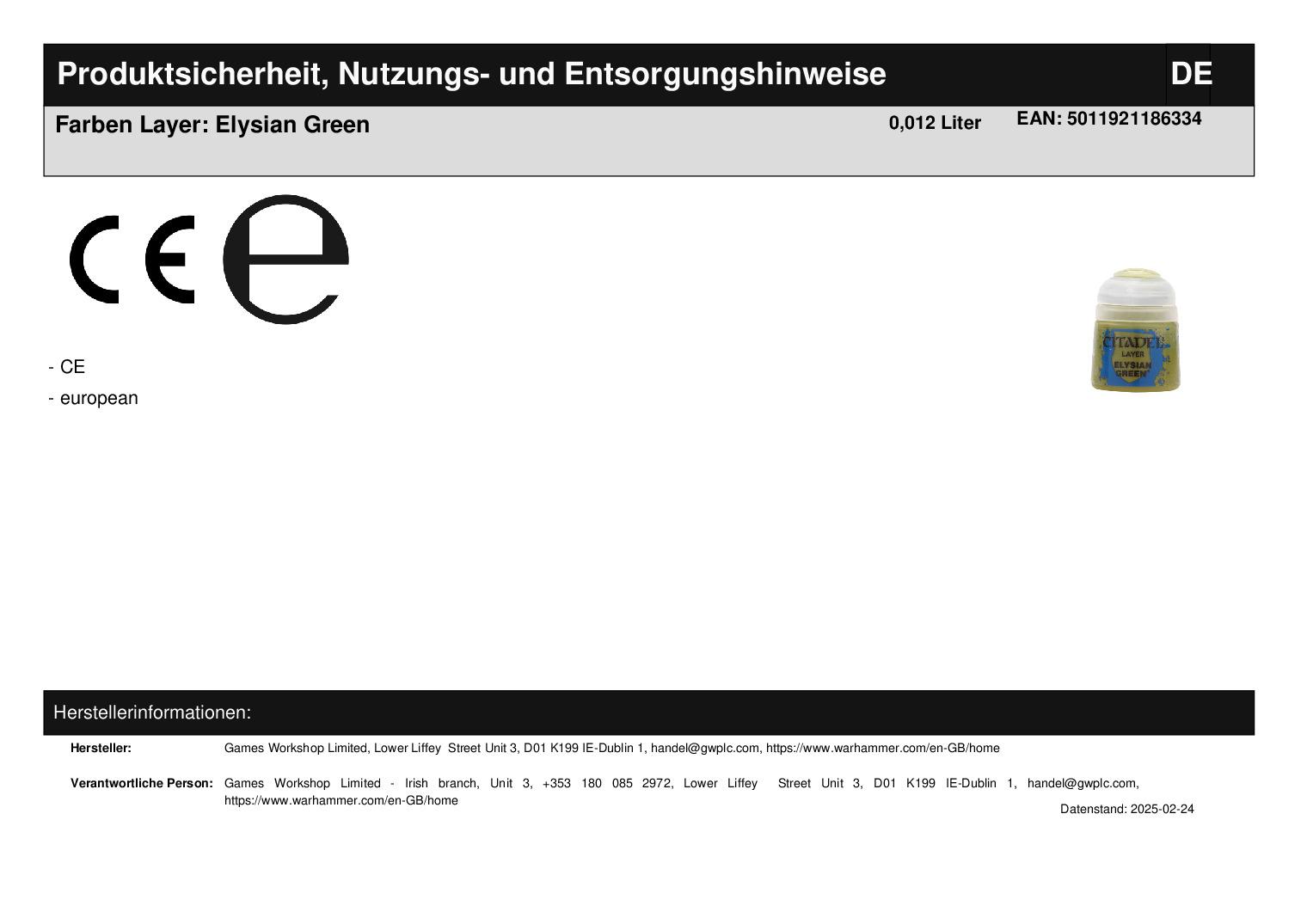 Farben Layer: Elysian Green