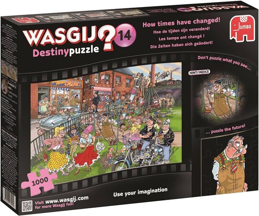 Wasgij Destiny 14 - How Time Have Changed! - 1000 Teile