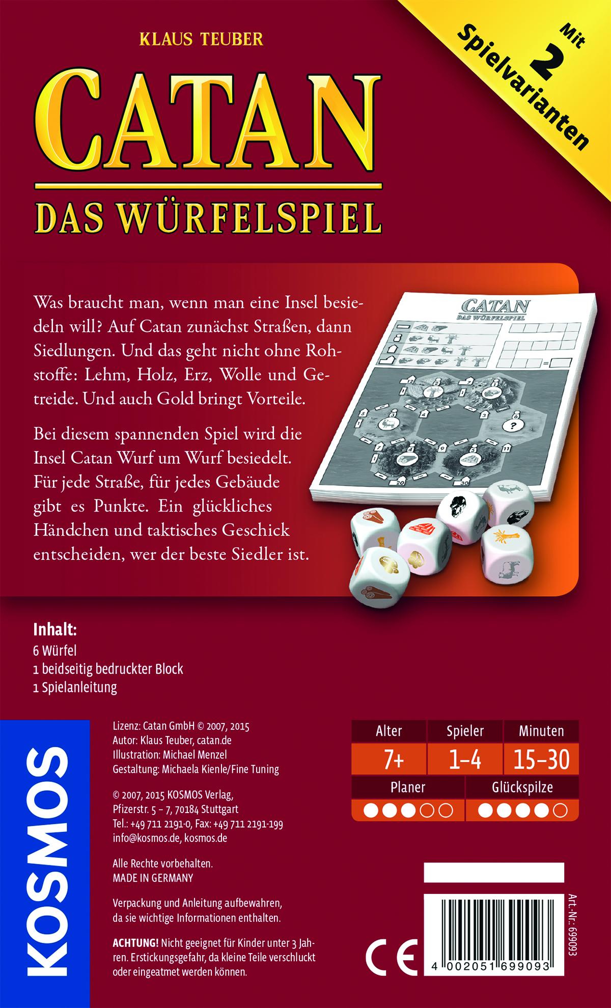 CATAN - Das Würfelspiel (eol)
