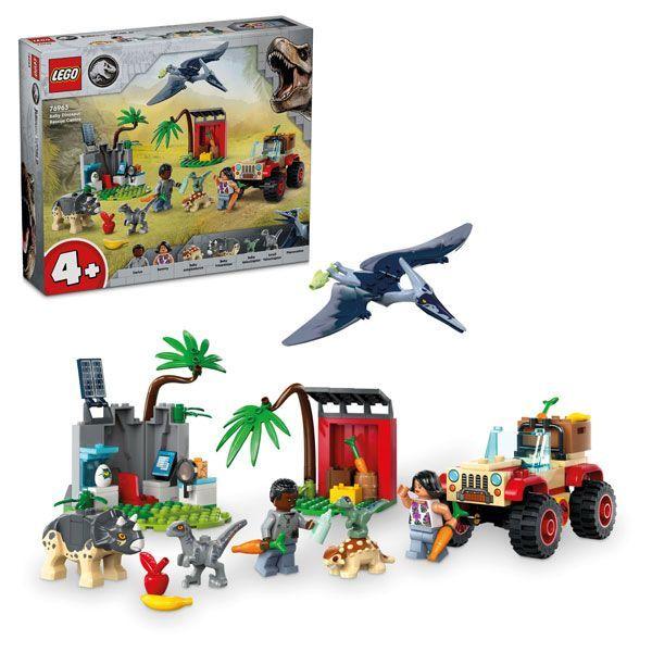 LEGO Jurassic World Rettungszentrum für Baby-Dinos