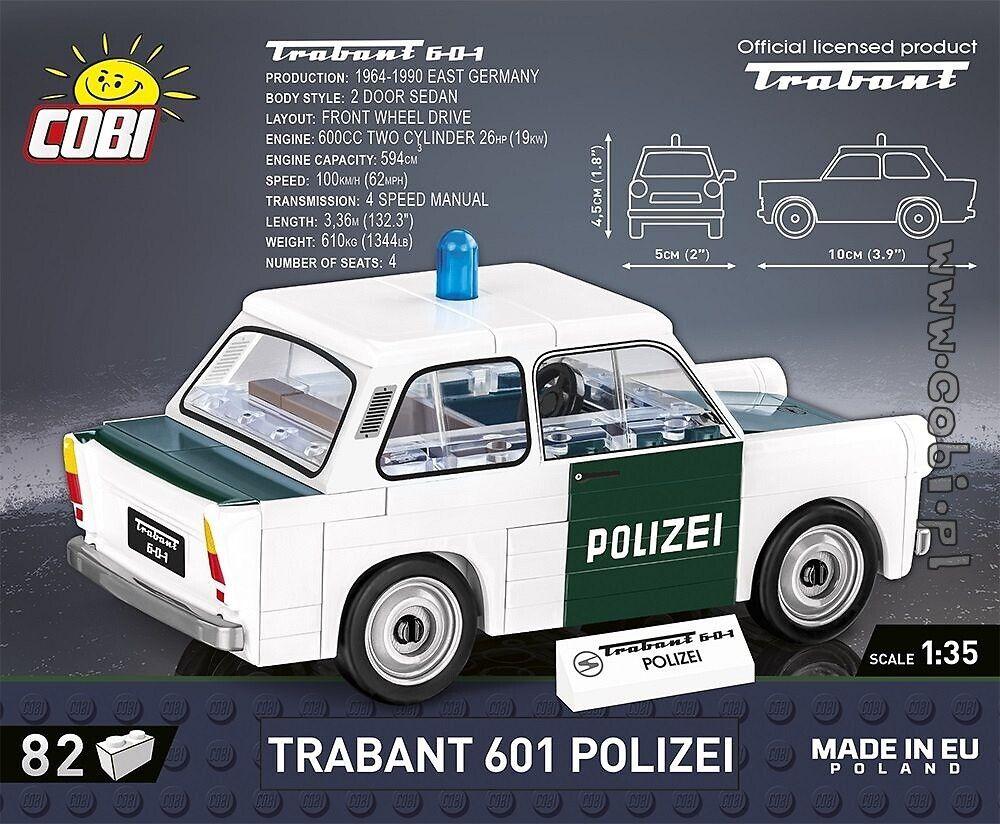 COBI Trabant 601 Polizei