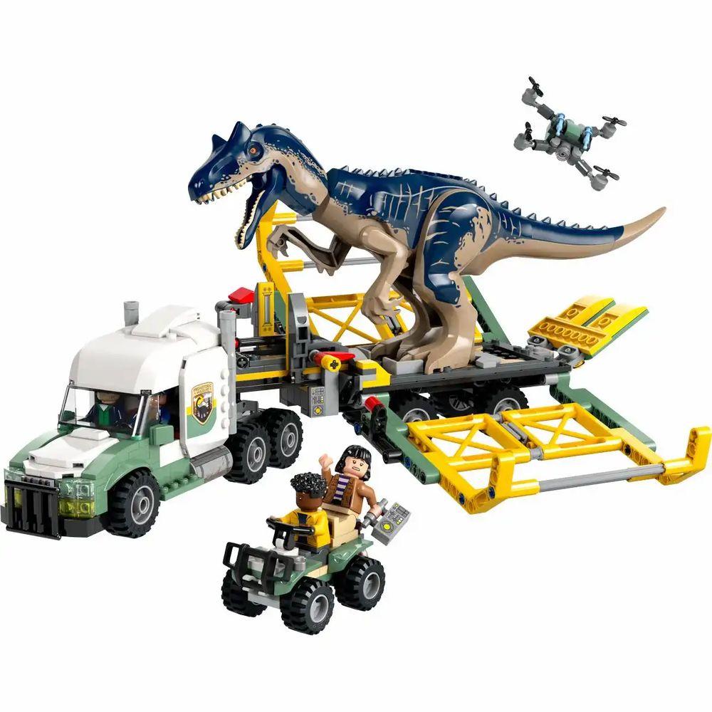 LEGO JURASSIC WORLD Dinosaurier-Missionen: Allosaurus-Transporter
