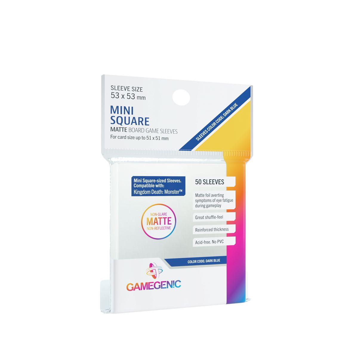 Gamegenic Matte Board Game Sleeves - Mini Square 53 x 53 mm (50) Gamegenic Matte Board Game Sleeves - Mini Square 53 x 53 mm (50)
