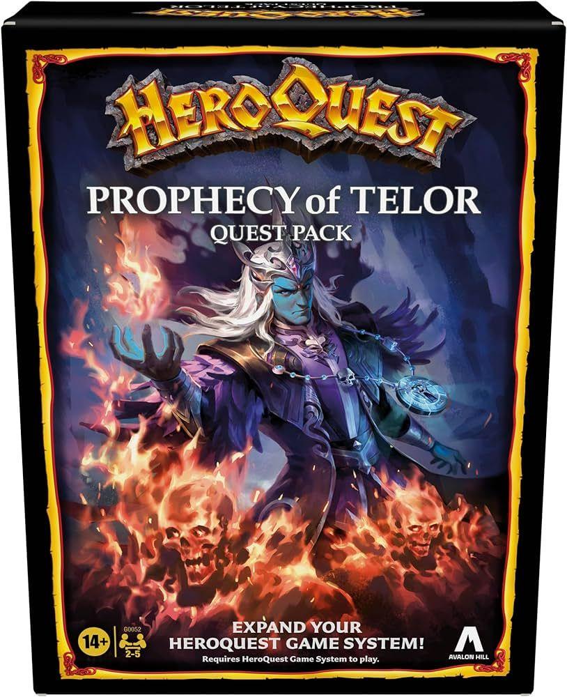 HeroQuest Brettspiel-Erweiterung Prophecy of Telor Abenteuerpack *Englische Version*