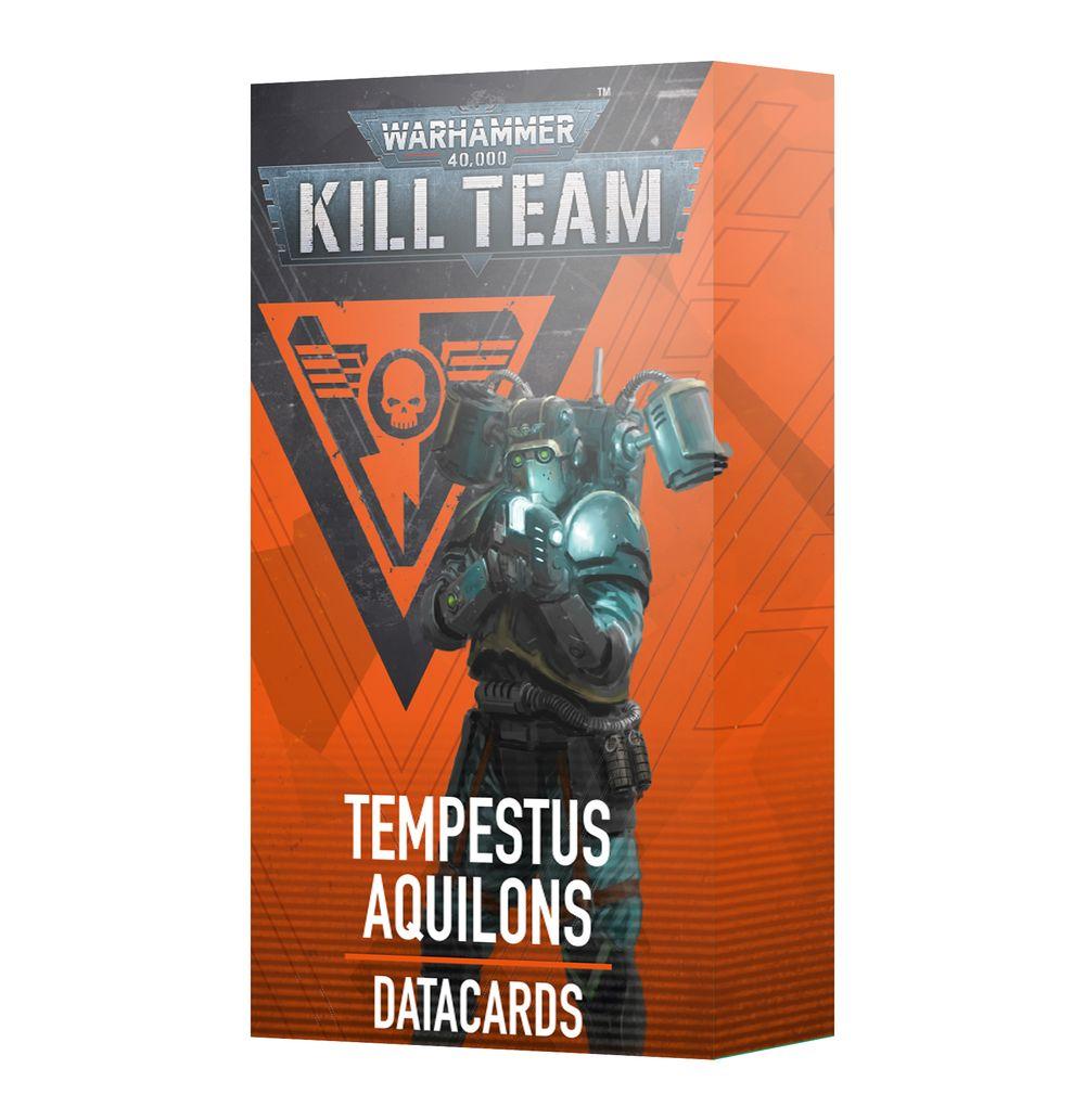 Kill Team: Datacards: Tempestus Aquilons englisch