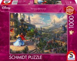 Puzzle:  Disney, Sleeping Beauty dancing in the enchanted light  (1000 Teile)